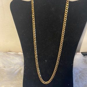 18Karat Cuban link Gold filled Chain